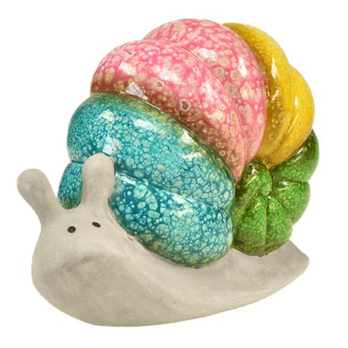 Produkt Dekoracyjna figurka dekoracyjna ślimak ceramiczny kolor 19cmx8,5cmx14,5cm