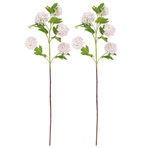 Produkt Roślina Śnieżka Sztuczne Kwiaty Różowo-Białe Dł. 78 cm 2 szt