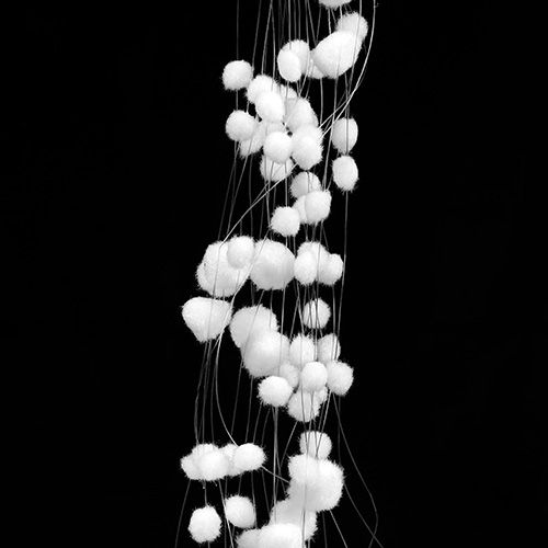 Produkt Snowball Garland 135cm Biały
