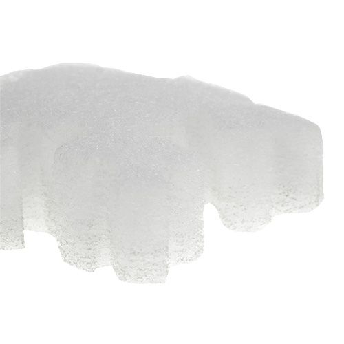 Floristik24 Śnieżynka biała 7cm 8szt