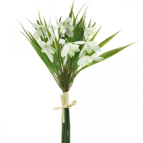 Floristik24 Sztuczna dekoracja przebiśnieg wczesne gafy 27cm pakiet 6szt