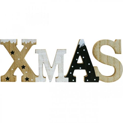 Floristik24 XMAS napis drewno stojące drewno napis natura 41,5 cm