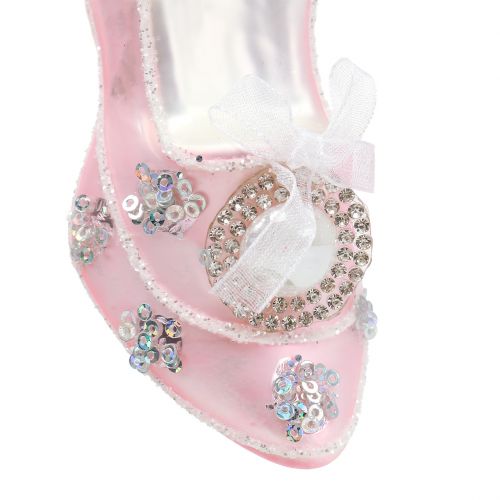 Floristik24 Deco Pompony na choinkę różowe 10cm 2szt.