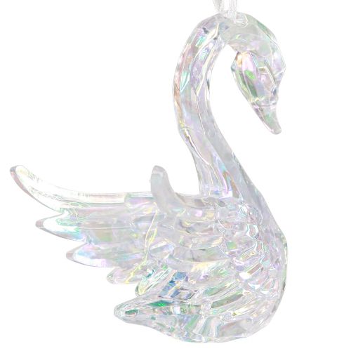 Produkt Łabędź dekoracyjne figurki świąteczne akryl 8,5x4x10cm 3szt