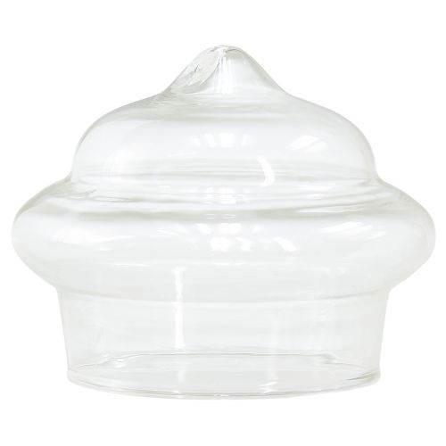 Produkt Pływający świecznik na tealighty wykonany z przezroczystego szkła Ø7,5cm W6cm