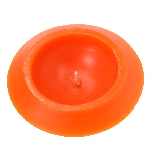 Produkt Świeca pływająca w kolorze pomarańczowym Ø13cm