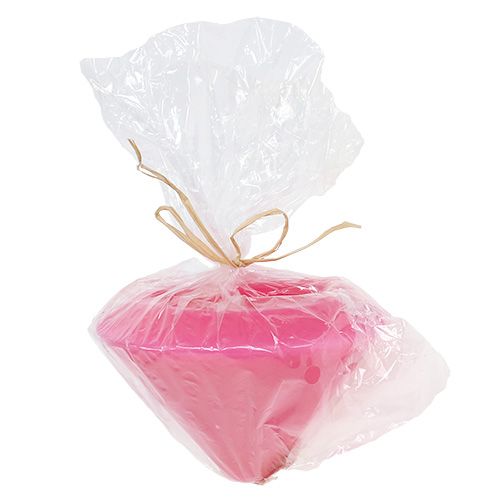 Floristik24 Świeca pływająca w kolorze różowym Ø13cm