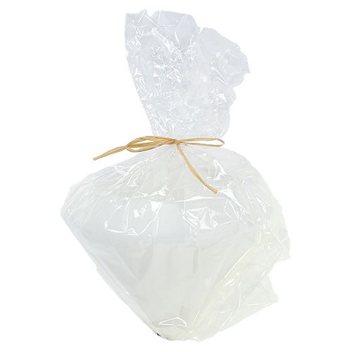 Floristik24 Świeca pływająca w kolorze białym Ø16cm