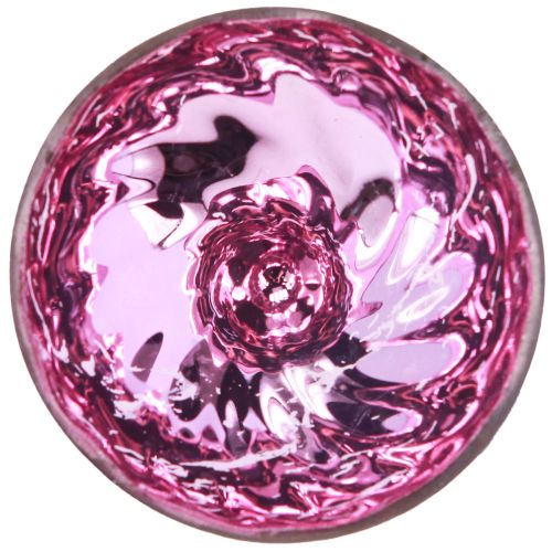 Produkt Pływający świecznik typu tealight szklany srebrny fioletowy Ø7cm 3szt