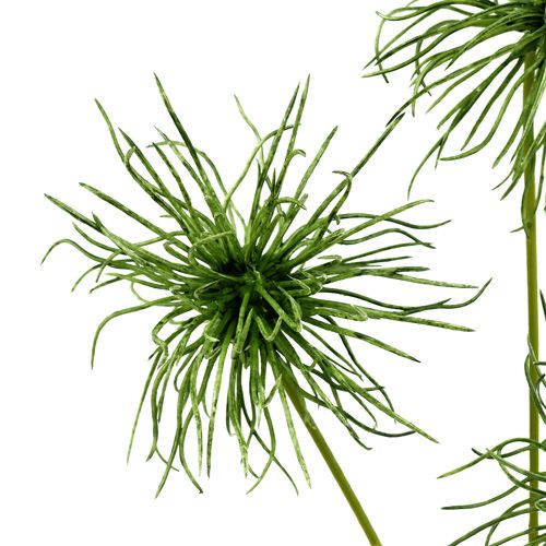 Floristik24 Kwiaty jedwabne Xanthium zielone 63cm 4szt.