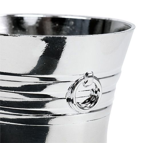Floristik24 Lodówka do szampana srebrna Ø6,5cm W5,5cm 20 szt