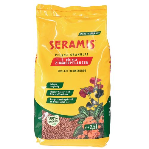 Floristik24 Granulat roślinny Seramis dla roślin doniczkowych 2,5l