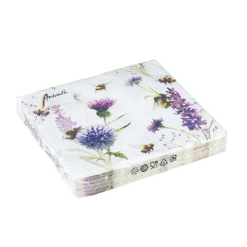 Produkt Serwetki Lato Trzmiele Pszczółki Dekoracja 25x25cm 20 szt