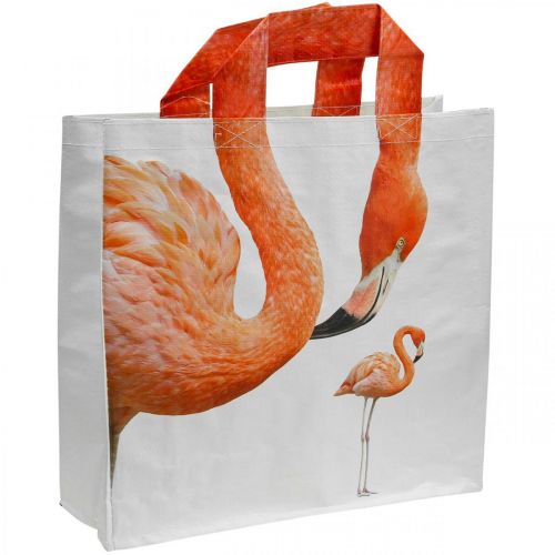 Floristik24 Torba na zakupy, torba na zakupy S39,5cm Torba Flamingo