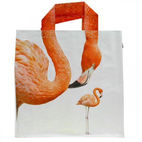 Floristik24 Torba na zakupy, torba na zakupy S39,5cm Torba Flamingo
