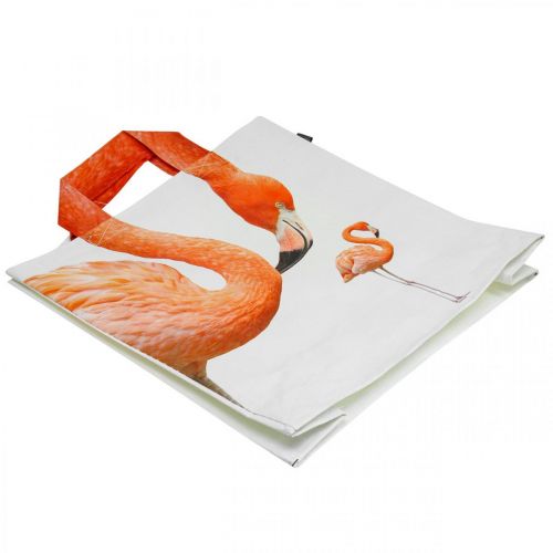 Floristik24 Torba na zakupy, torba na zakupy S39,5cm Torba Flamingo
