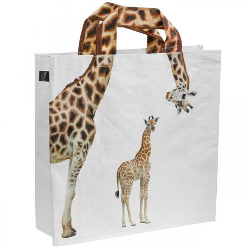 Floristik24 Torba na zakupy, torba na zakupy B39,5cm torba żyrafa