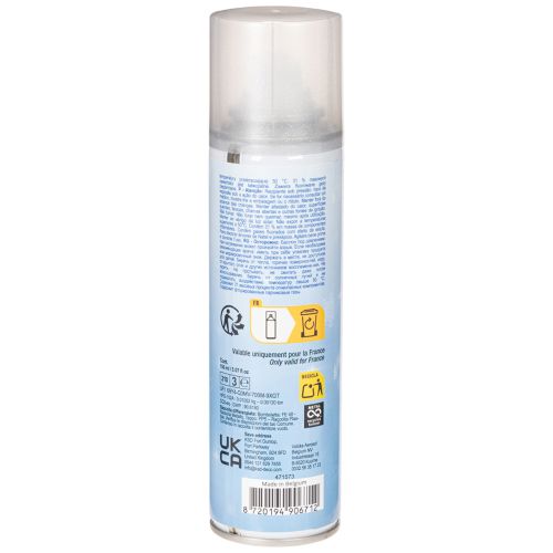 Srebrny spray z brokatem w sprayu do okien i dekoracji zimowych 150ml | Floristik24.pl