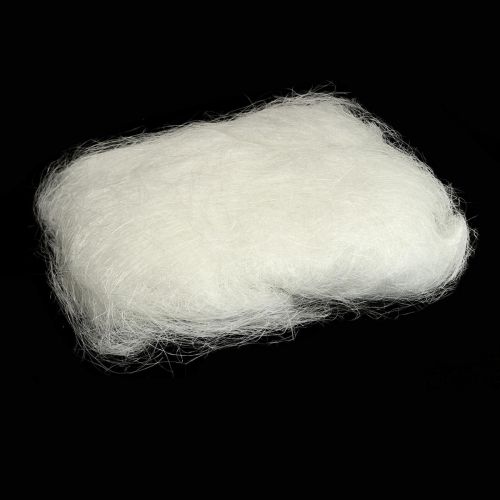 Produkt Trawa sizalowa biała, trawa sizalowa do rękodzieła, materiał rzemieślniczy materiał naturalny 300g