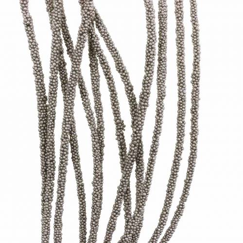 Floristik24 Succulent Garland Wisząca Zielona Brązowa Metaliczna 140cm
