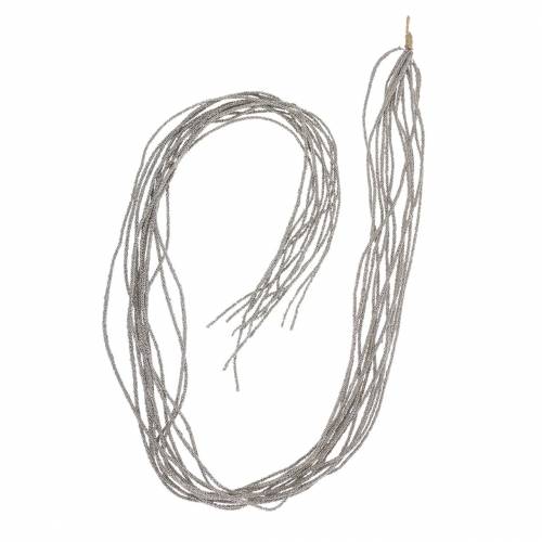 Floristik24 Succulent Garland Wisząca Zielona Brązowa Metaliczna 140cm