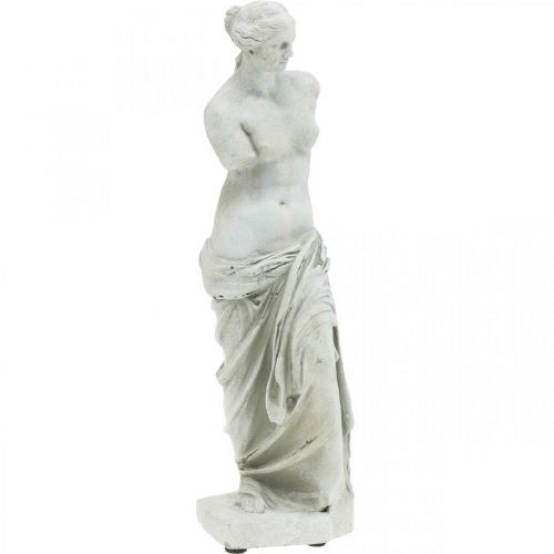 Floristik24 Posąg Wenus rzeźba dekoracyjna wys. 29cm szarobrązowa figura dekoracyjna ogrodowa