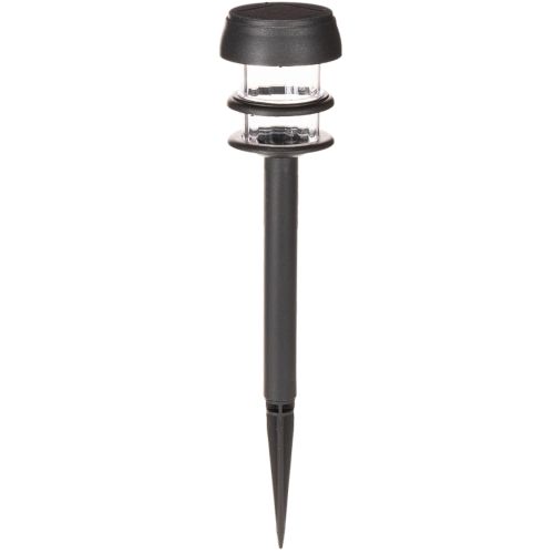 Lampy solarne ogrodowe z kolcem do wbijania w ziemię, lampy zewnętrzne na ścieżki ogrodowe, 35 cm, 6 szt.