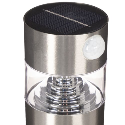 Lampa ogrodowa solarna z kolcem do wbicia w ziemię i oświetleniem LED, 34 cm | Floristik24.pl