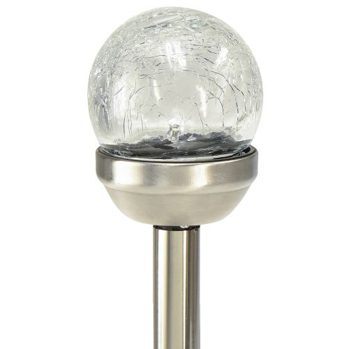 Floristik24 Solarny słupek ogrodowy lampy solarne balkon Ø6cm W36cm 6 szt