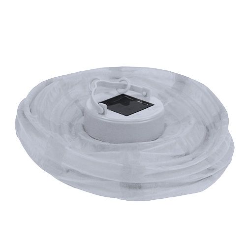 Produkt Latarnia LED na energię słoneczną 20cm biała