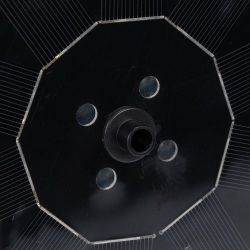 Produkt Pompa solarna do oczek wodnych, pływająca dekoracyjna fontanna z diodami LED, 16 cm