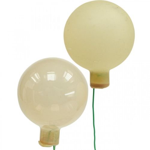 Produkt Mini bombki świąteczne krem mix mat/połysk Ø40mm 32 szt