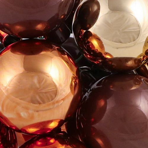 Produkt Lustrzane jagody Bombki świąteczne złotobrązowe Ø40mm 32 szt