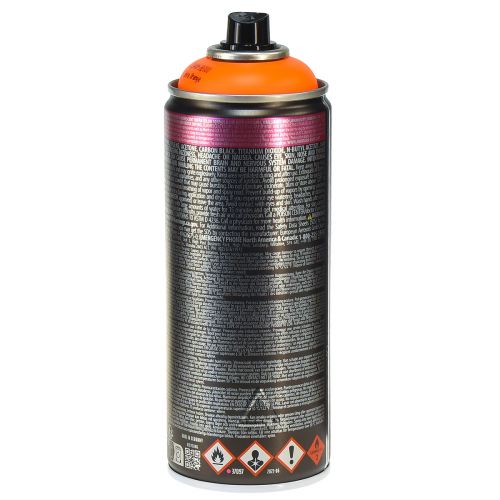 Produkt Farba w sprayu świecąca farba w sprayu pomarańczowe graffiti 400ml