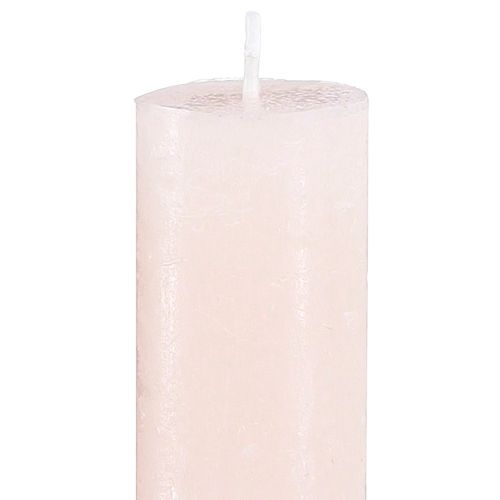 Produkt Świece jednobarwne różowe świece w sztyfcie jasnoróżowe 34x300mm 4 szt