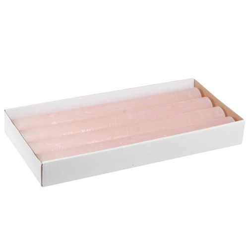 Produkt Świece jednobarwne różowe świece w sztyfcie jasnoróżowe 34x300mm 4 szt