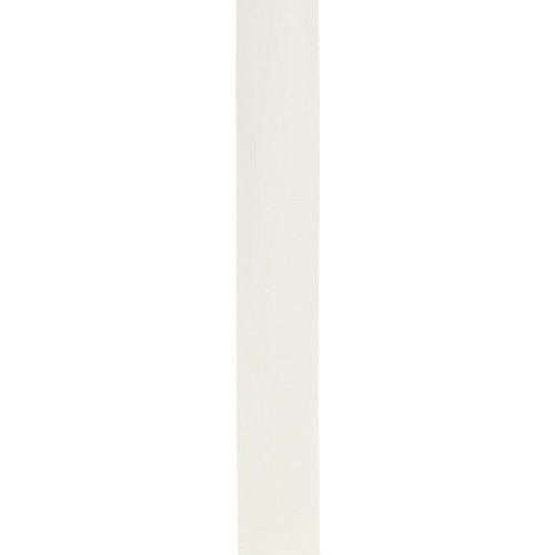 Produkt Świece stożkowe jednokolorowe kremowo-białe 21×240mm 12 szt