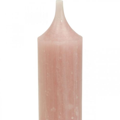 Produkt Świece w sztyfcie świece różowe boho dekoracja świec Ø21/170mm 6 szt