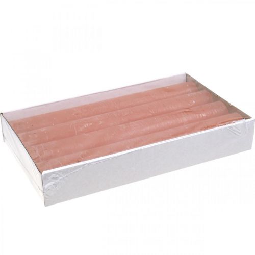 Produkt Świece stożkowe barwione na pomarańczowo brzoskwiniowo 34×240mm 4szt