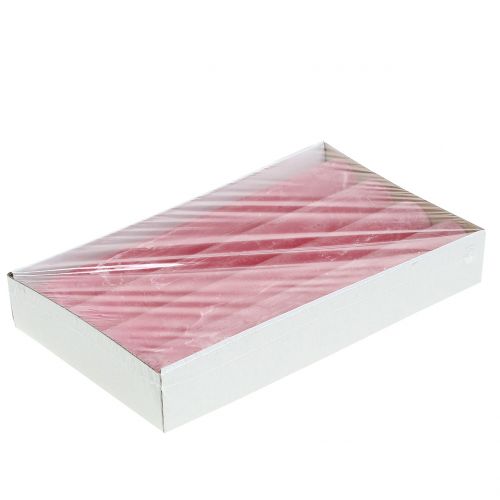 Produkt Świece w sztyfcie barwione na różowo 34mm x 300mm 4 szt