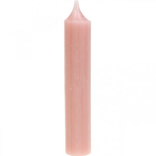 Produkt Świece prętowe, krótkie, świece różowe na pętlę dekoracyjną Ø21/110mm 6szt