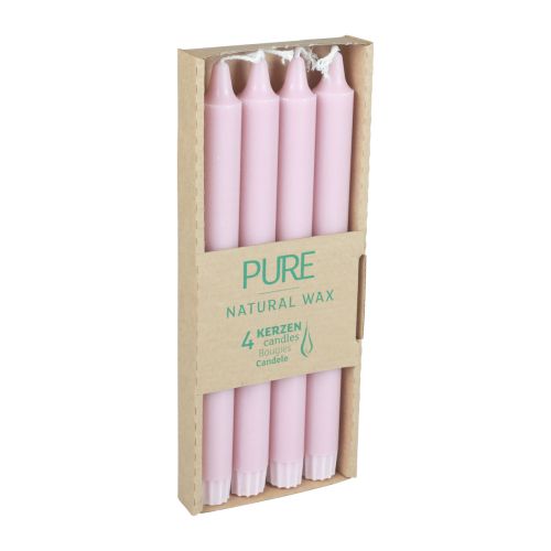 Produkt Świece Taper PURE Antyczne Różowe Świece Wenzel Różowe 250/23mm 4 szt.
