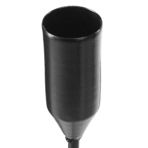 Produkt Świecznik metalowy na 6 świec, czarny, Ø20 cm, wys. 31 cm