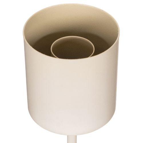 Nowoczesny szklany świecznik cylindryczny o średnicy 45 cm | Floristik24.pl