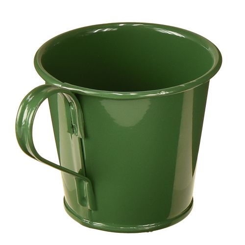 Produkt Świecznik stożkowy w kształcie kubka, ciemnozielony, wys. 6 cm, 6 szt.