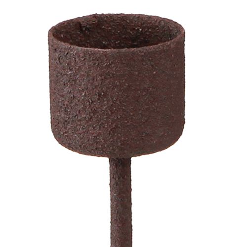 Produkt Świecznik w sztyfcie do zaślepienia rdzawy brąz Ø22mm W10,5cm 12 szt