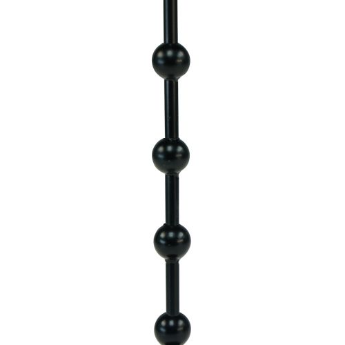 Produkt Świecznik w kształcie kija, metalowy świecznik czarny, wys. 30cm