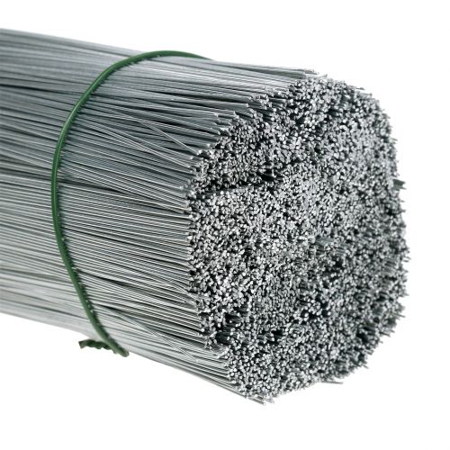 Produkt Drut spinający, drut srebrny ocynkowany Ø0,4mm L180mm 1kg