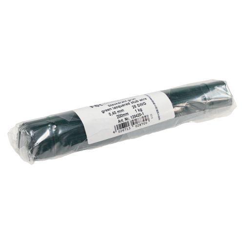 Produkt Drut wtykowy zielony Drut florystyczny Ø0,4mm 200mm 1kg