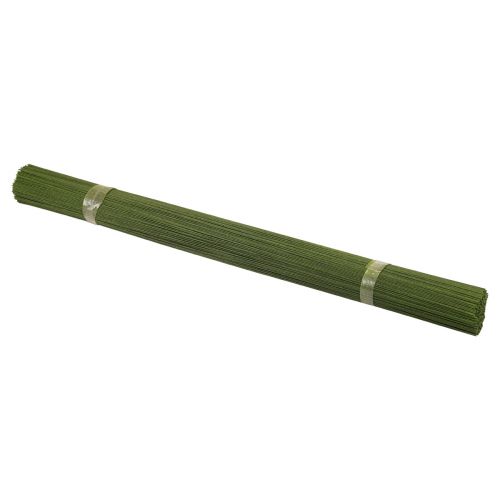 Produkt Gerbera Drut wtykowy Drut florystyczny Zielony 1,0/500mm 2,5kg